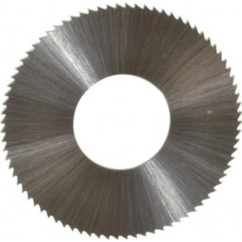 Controx-Neuhauser 1-1/4 x 0.0313, 1/2 Arbor, 80-Tooth High Speed Steel Slitting & Slotting Saw Uncoated, RH Cut, Stra...